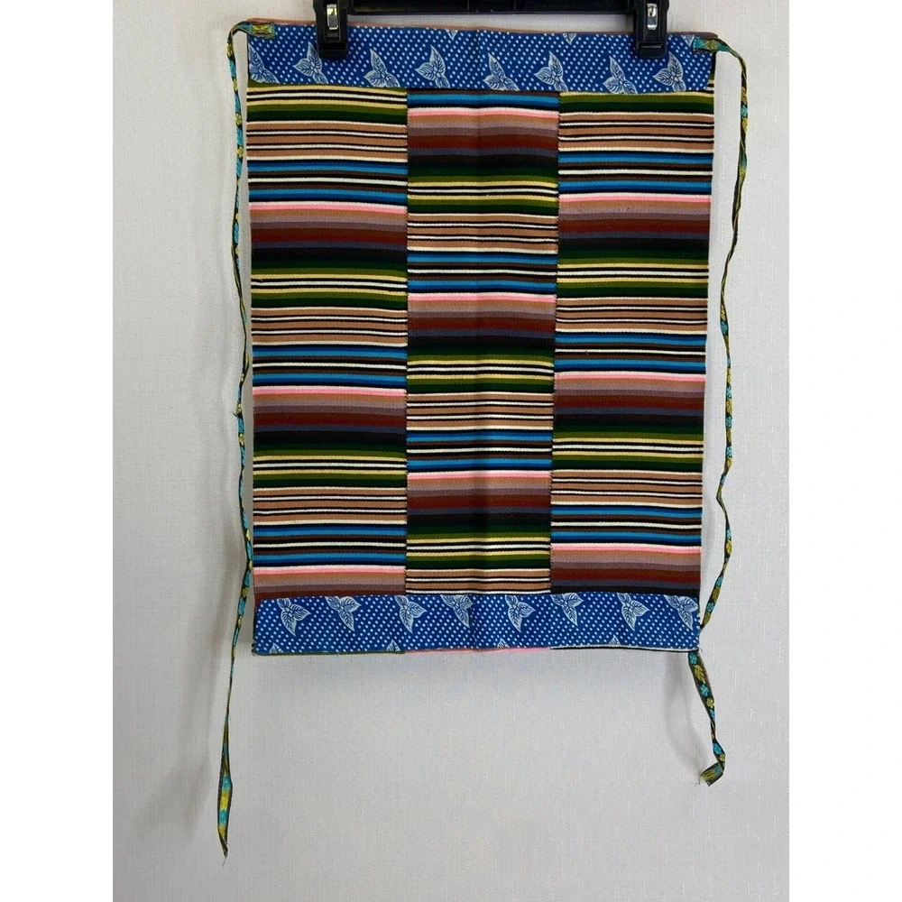 Vintage Woven Apron Tribal South American Indian Mexican Handmade‎ Wool